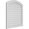 Ekena Millwork Arch Top Surface Mount PVC Gable Vent: Non-Functional, w/ 3-1/2"W x 1"P Standard Frame, 36"W x 36"H GVPAR36X3601SN - alternate 2